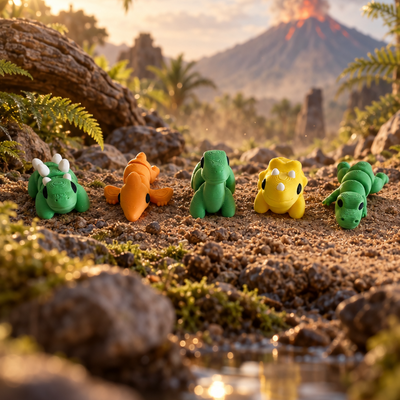 Pack Dino – 5 Dinosaures à Collectionner