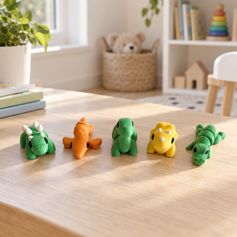 Pack Dino – 5 Dinosaures à Collectionner
