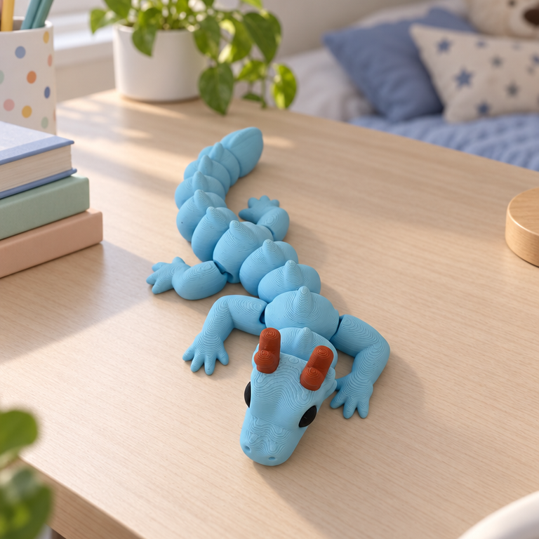 Dragon Flexi – Le dragon articulé à collectionner